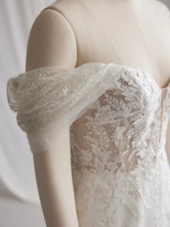 Maggie Sottero Hailey - Detachable Cap Sleeves #1 Ivory thumbnail