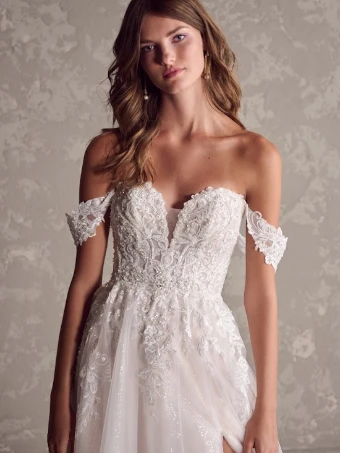 Maggie Sottero MARGUERITE DETACHABLE STRAP #0 All Ivory thumbnail