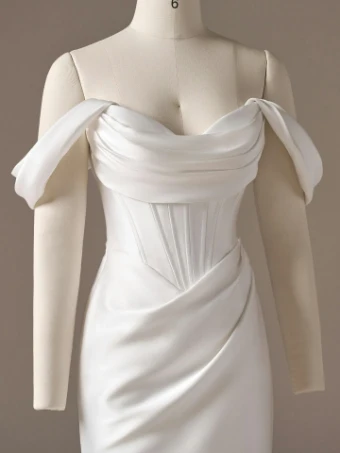 Maggie Sottero MELISSA DETACHABLE CAP SLEEVE #1 thumbnail