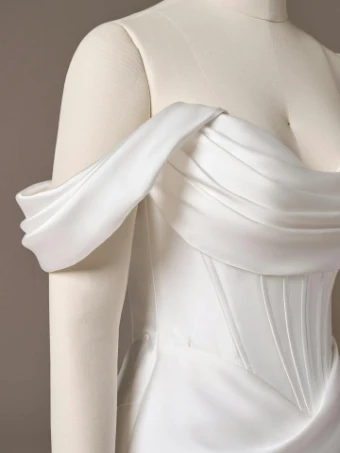 Maggie Sottero MELISSA DETACHABLE CAP SLEEVE #0 thumbnail