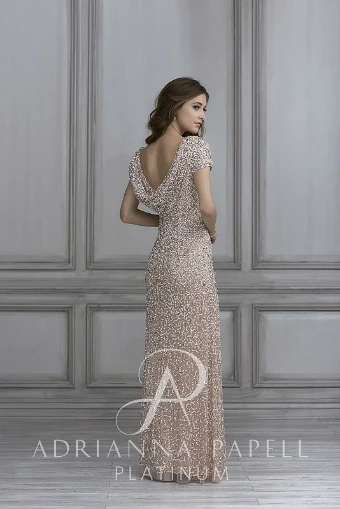 Christina Wu Evening 40542 #1 Rose Gold Champagne thumbnail