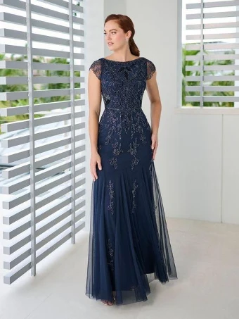 Christina Wu Evening 40565 #0 Misty Blue thumbnail