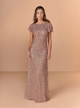 Christina Wu Evening 40525 #0 Rose Gold thumbnail