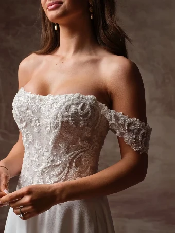 Rebecca Ingram HAZEL (Accessory - Detachable Cap Sleeves) #0 thumbnail
