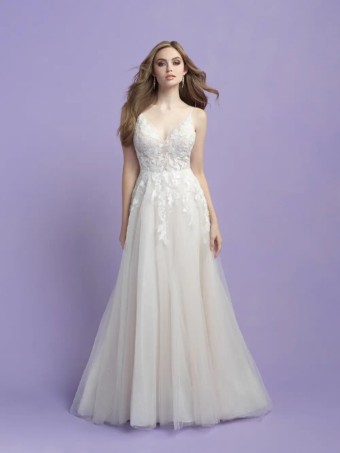Allure Bridals 3410 #0 Desert/Champagne/Ivory/Nude thumbnail