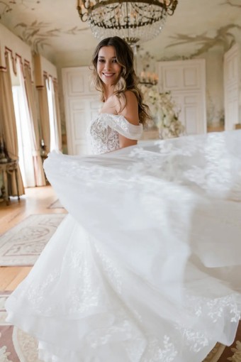 Allure Bridals Nasrin #2 Mocha/Champagne/Ivory thumbnail