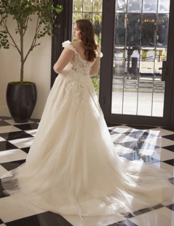 Casablanca Bridal Corinne #2 Ivory/Nude thumbnail