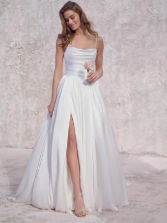 Maggie Sottero SCARLET #0 Diamond White thumbnail