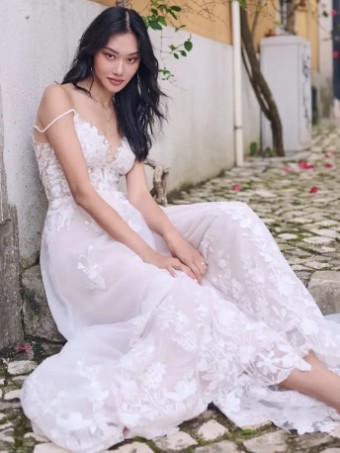 Maggie Sottero RAYNA #2 All Ivory thumbnail
