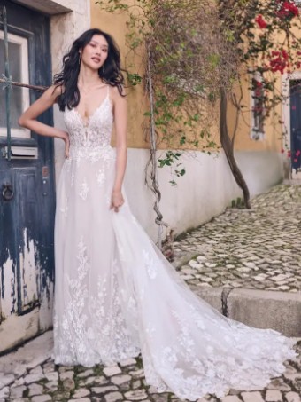 Maggie Sottero RAYNA #0 All Ivory thumbnail