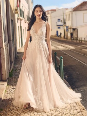 Maggie Sottero JODIE #4 Ivory over Soft Nude thumbnail