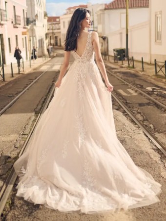Maggie Sottero JODIE #1 Ivory over Soft Nude thumbnail