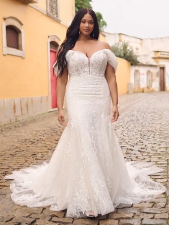 Maggie Sottero HAILEY #0 Ivory over Misty Mauve thumbnail